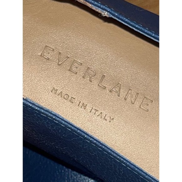 Everlane The Italian Leather Day Glove in Navy Blue Womens Shoes Loafers flats - Picture 7 of 12